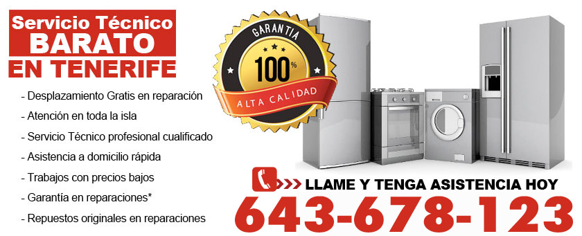 SERVICIO TECNICO BARATO TENERIFE
